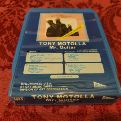 Tony Motolla, Mr. Guitar