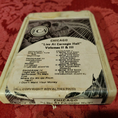Chicago, Live At Carnegie Hall, Vol II,III