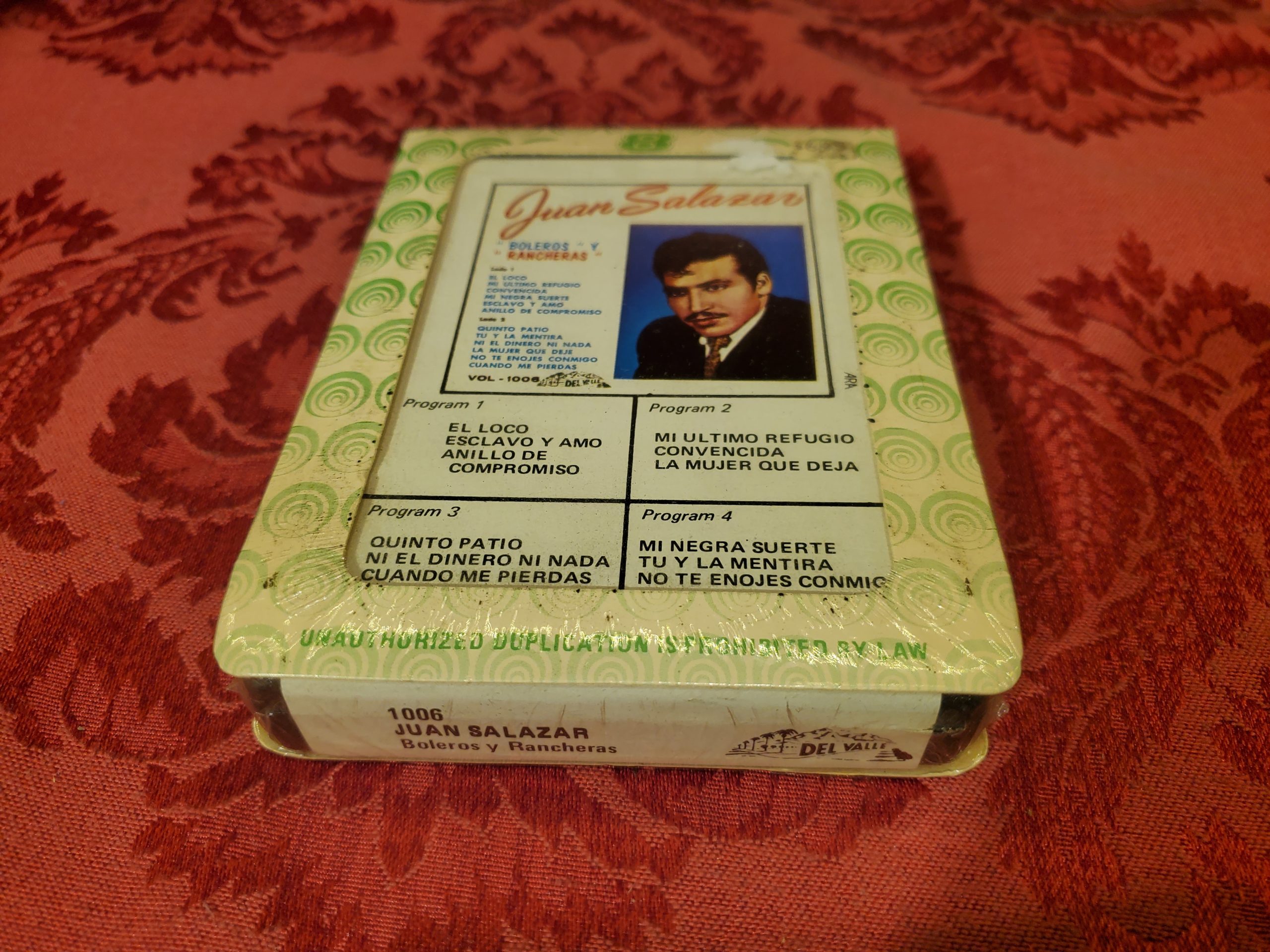 Juan Salazar, Boleros Y Rancheras (SEALED)