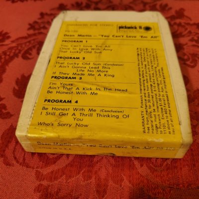 Dean Martin, You Can't Love 'Em All