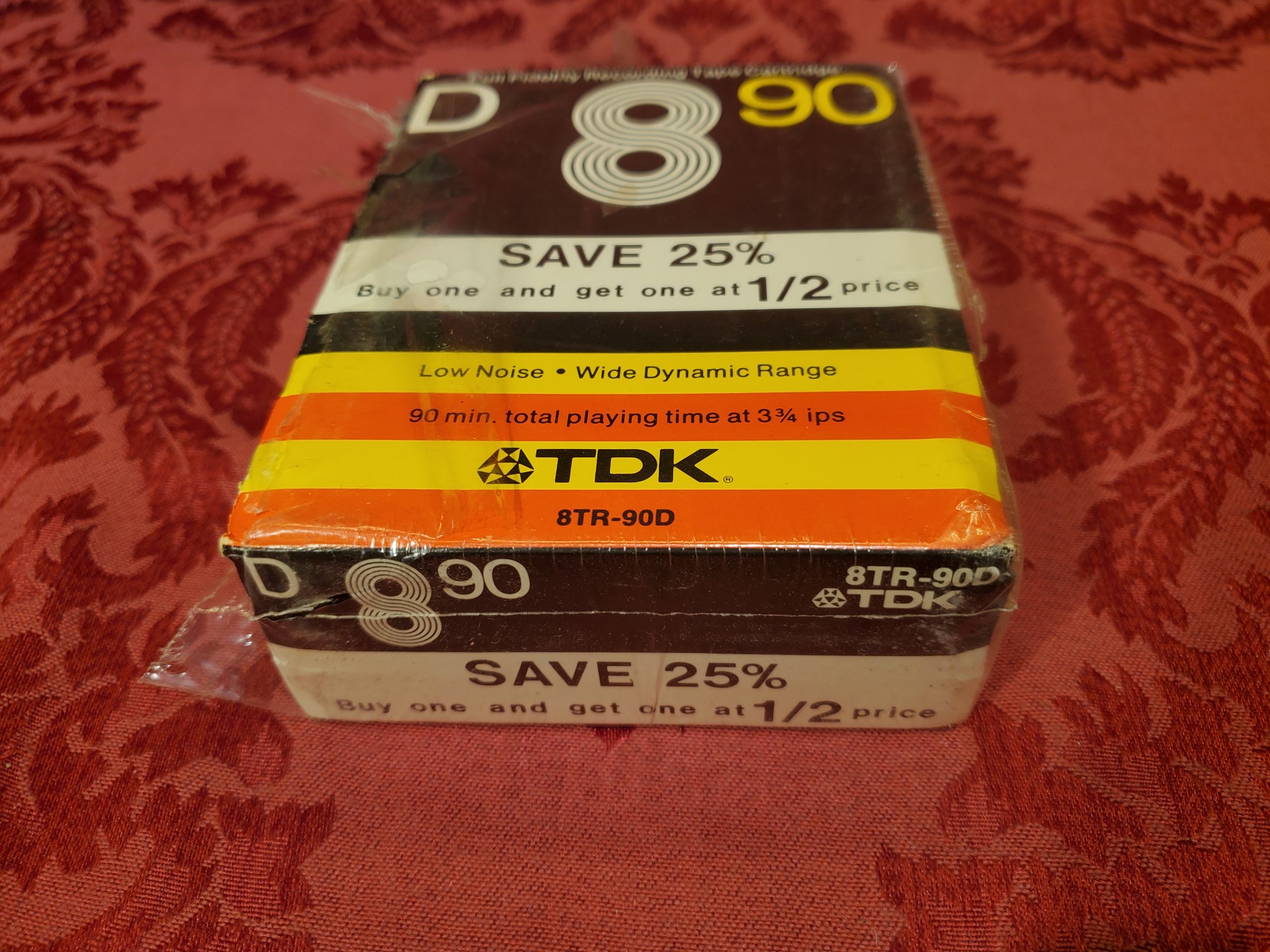 TDK 90 minute recording tape (SEALED pack of 2)