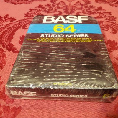 BASF 64 Studio Series Recording Tapes (SEALED)