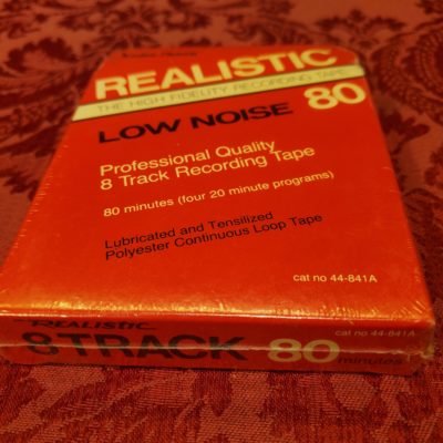 Realistic 80 minute recording tape (SEALED)