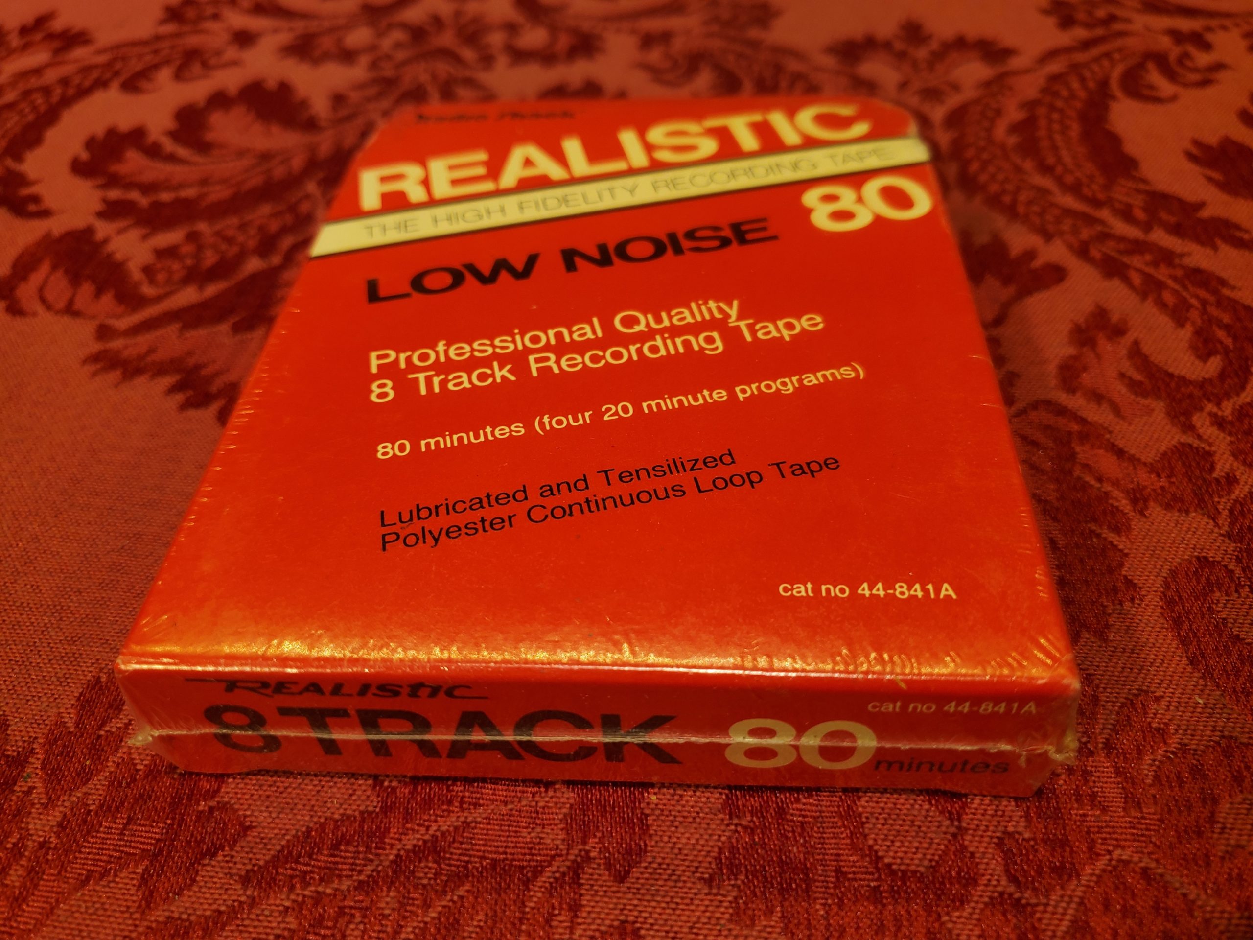 Realistic 80 minute recording tape (SEALED)