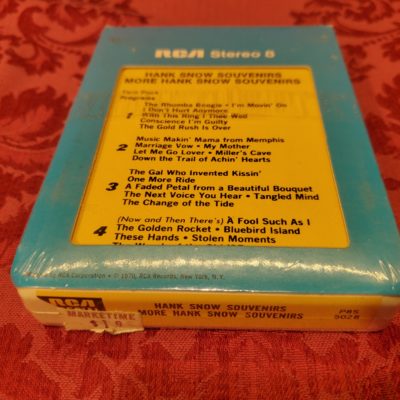 Hank Snow Souvenirs, More Hand Snow Souvenirs (SEALED)