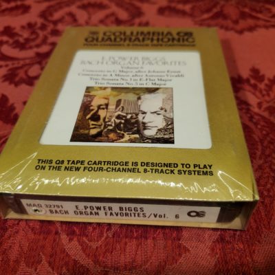 E. Power Briggs, Bach Organ Favorites Vol 6 (SEALED QUAD)