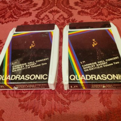 Shirley Bassey, Carnegie Hall Concert (2 Tape Set) (SEALED QUAD)