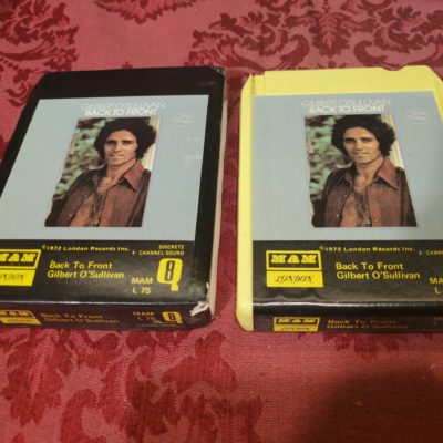 Gilbert O'Sullivan, Back To Front (QUAD)