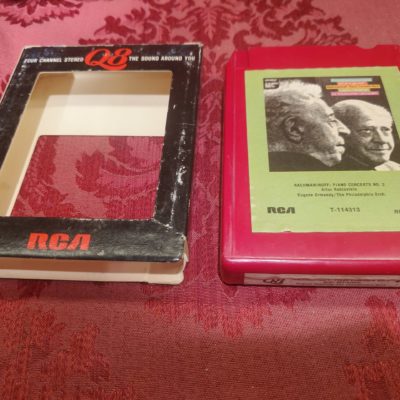 Rachmaninoff Piano Concerto No 2, Rubenstein / Ormandy & Phila Orchestra (QUAD)