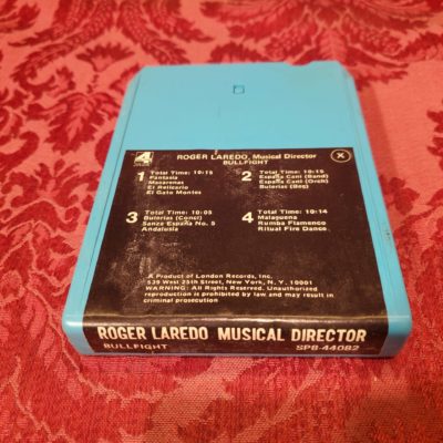 Roger Laredo, Musical Director / Bullfight