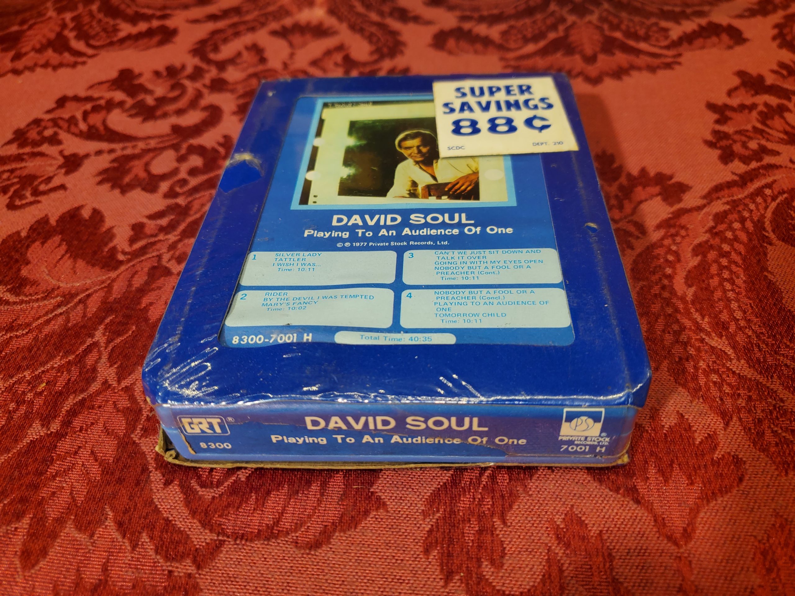 David Soul, Playing To An Audience Of One (SEALED)