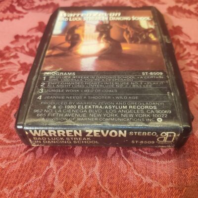 Warren Zevon, Bad Luck Streak In Dancing School