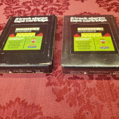Learn Italian Language, Italian 1 & 2 (2-Tape Set)