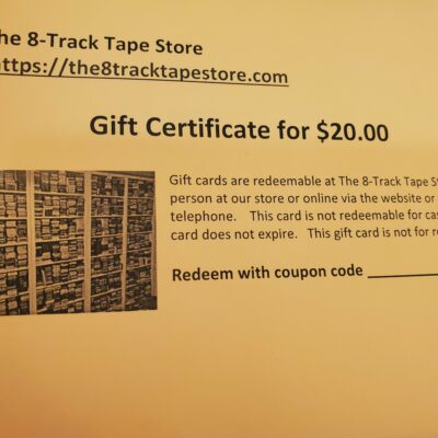 Gift Card for $20