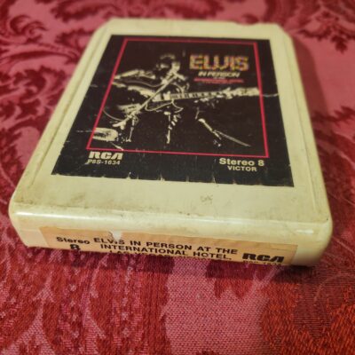 Elvis Presley, In Person At The International Hotel in Las Vegas Nevada