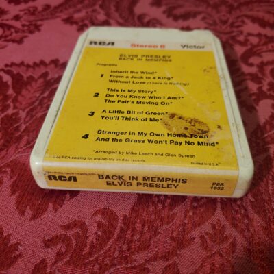 Elvis Presley, Back In Memphis