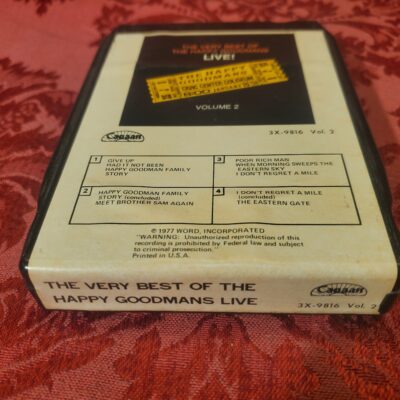 Happy Goodmans, Very Best of The Happy Goodmans Live