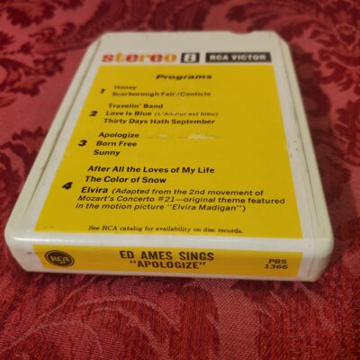 Ed Ames, Sings Apologize