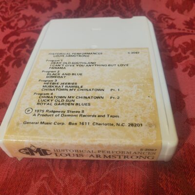 Louis Armstrong, Historical Performances