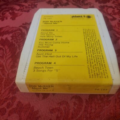 Rod McKuen, About Me