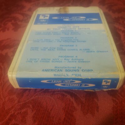 Lear Jet Stereo 8, Favorite Hits Of Your Favorite Artists