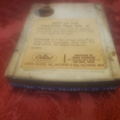 Kingston Trio, Best Of Vol III (4-TRACK)