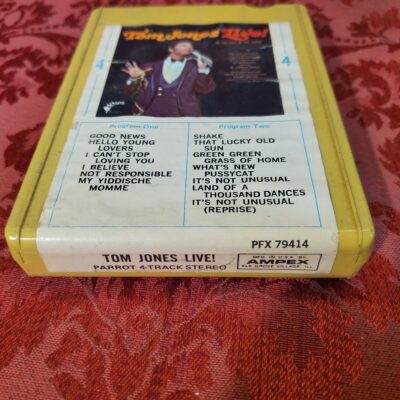 Tom Jones, Live! (4-TRACK)