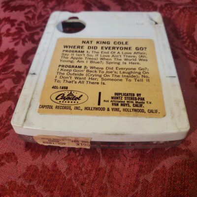 Nat King Cole, Where Did Everyone Go? (4-TRACK)