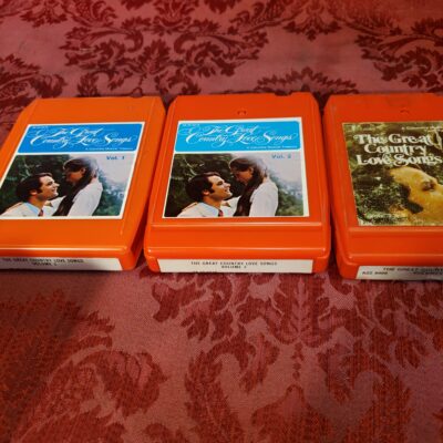 Great Country Love Songs, 3-Tape Set / 4 Volumes