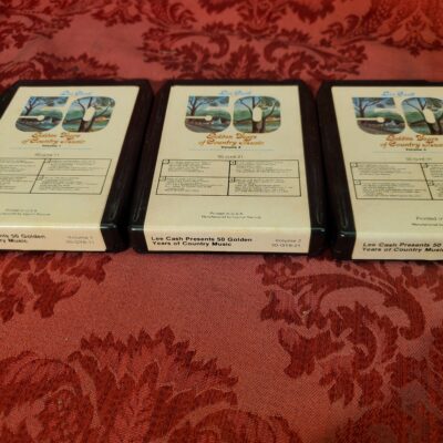 Lee Cash Presents 50 Golden Years of Country Music, 3-Tape Set