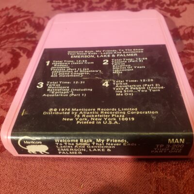 Emerson Lake & Palmer, Welcome Back My Friends To The Show That Never Ends Part One