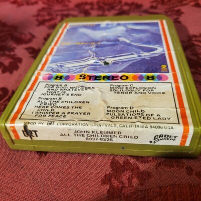 John Klemmer, All The Children Cried