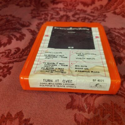 Tony Williams, Turn It Over