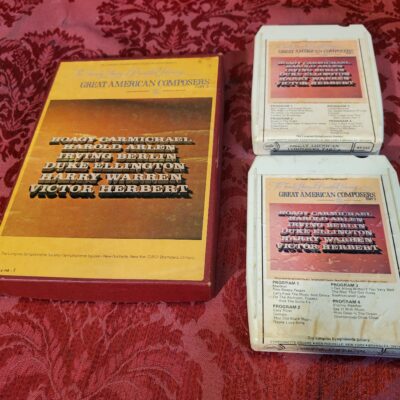 Longines Symphonette Society, Great American Composers Part 2 (2 Tape Set)