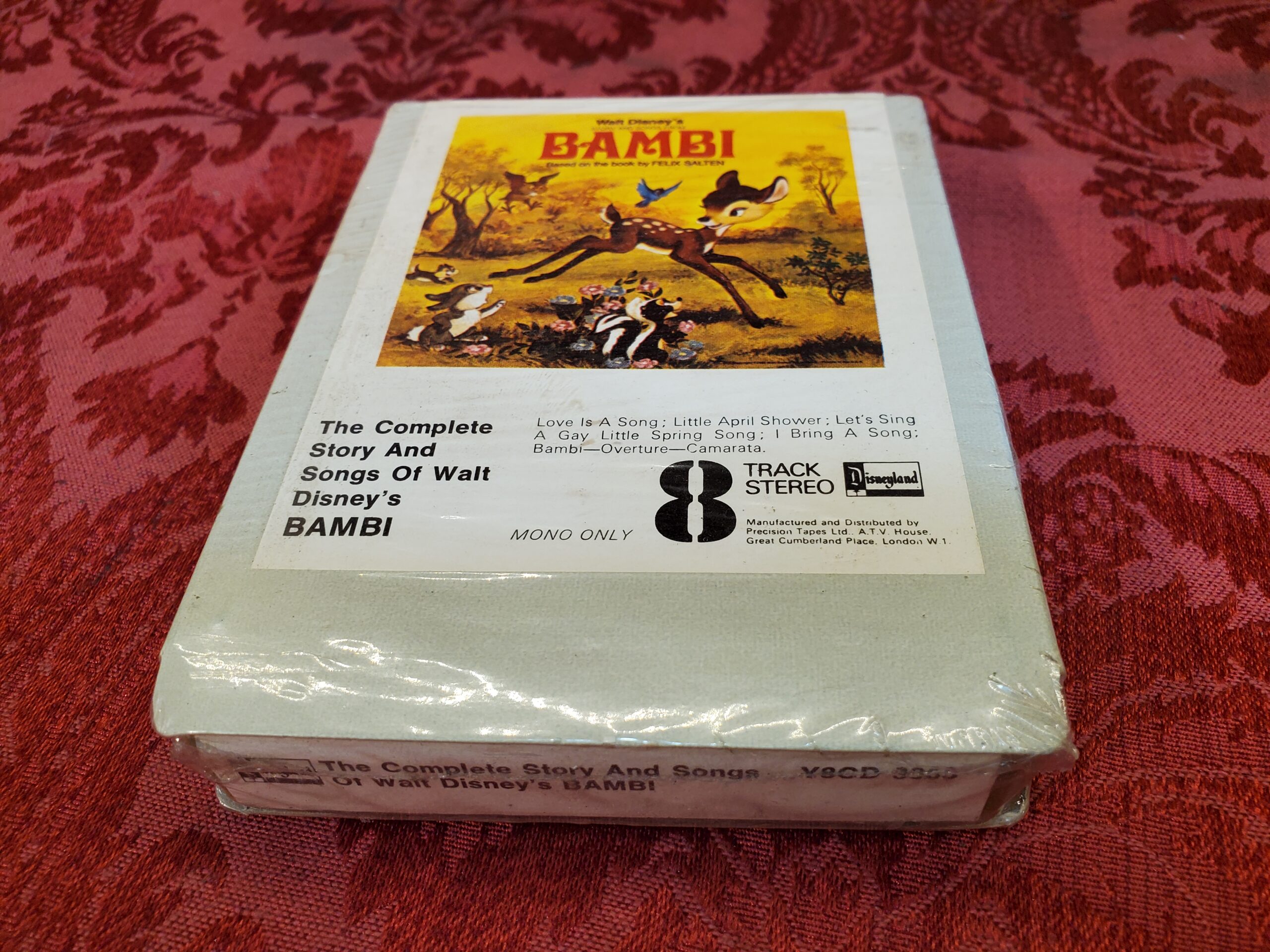Bambi, Complete Story & Songs / Disney (SEALED)