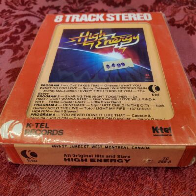 High Energy, All Original Hits & Stars (K-Tel) (SEALED)
