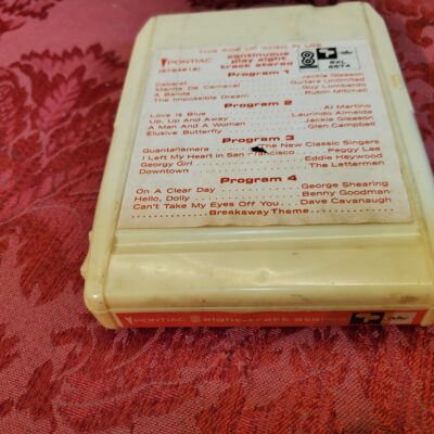 Pontiac, Eight-Track Stereo