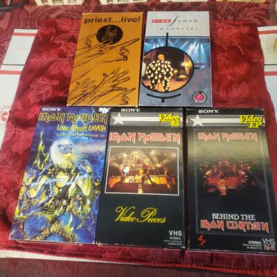 VHS Heavy Metal Tape Lot